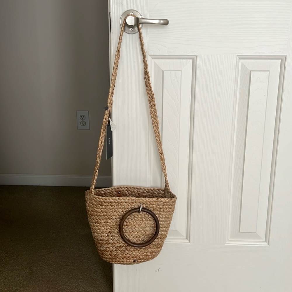 Zara straw bag
